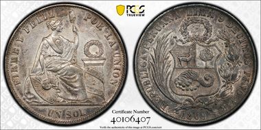 1869-YB Sol Arabic 1 AU53