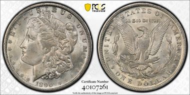 1890-O $1 MS63