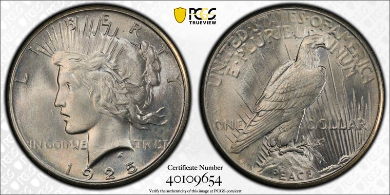 Cert 40109654 - Coin Image