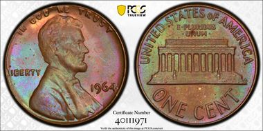 1964 1C MS65BN