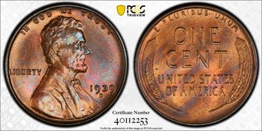 1939-D 1C MS64BN