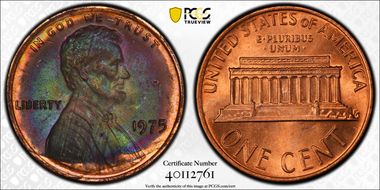 1975 1C MS64BN