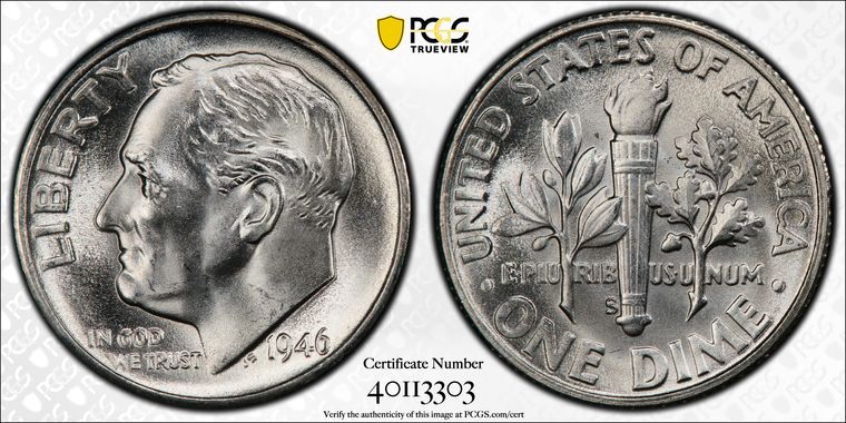 Cert 40113303 - Coin Image