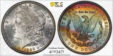 1896 $1 MS64