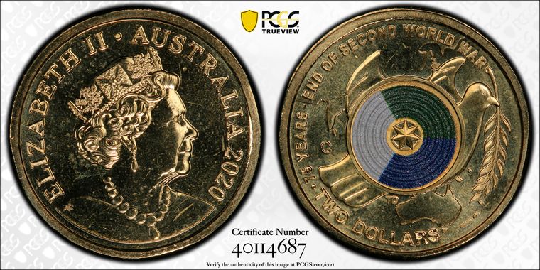 Cert 40114687 - Coin Image