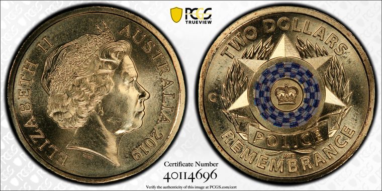 Cert 40114696 - Coin Image