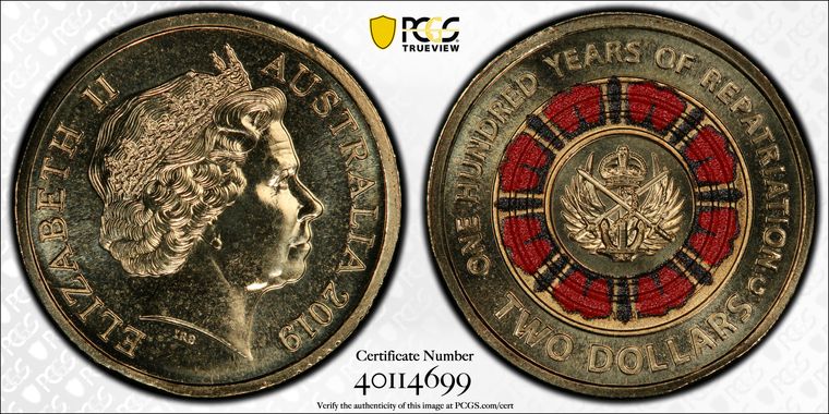 Cert 40114699 - Coin Image