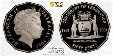 2001 50C Western Australia PR69DCAM