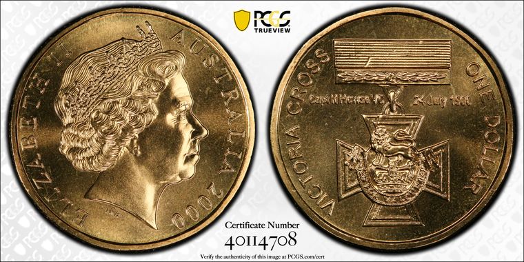 Cert 40114708 - Coin Image