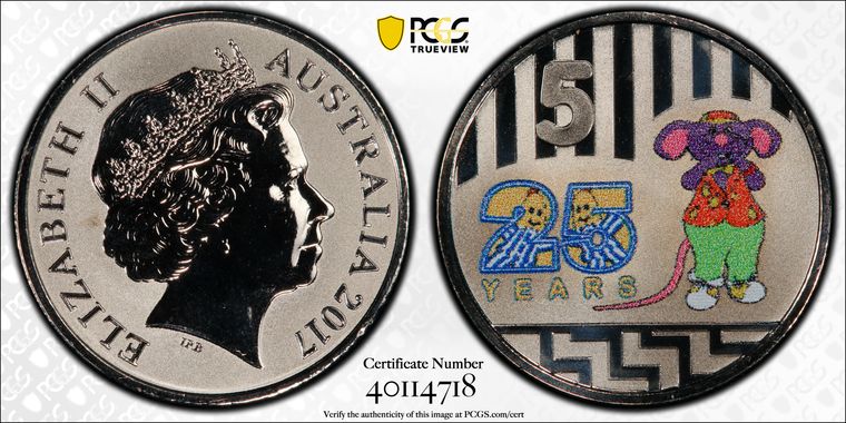 Cert 40114718 - Coin Image