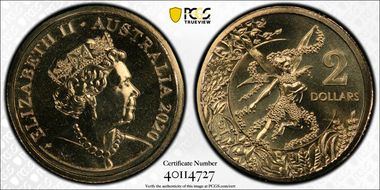 2020 $2 Tooth Fairy MS68