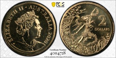 2020 $2 Tooth Fairy MS67