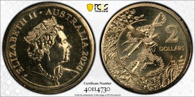 2020 $2 Tooth Fairy MS67