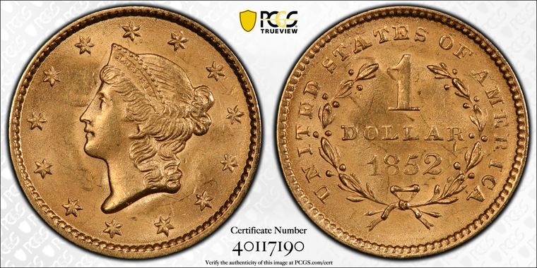 Cert 40117190 - Coin Image