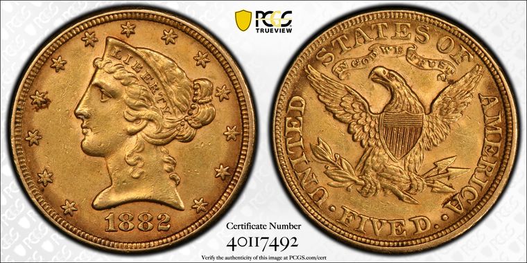 Cert 40117492 - Coin Image