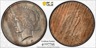 1925 $1 MS64