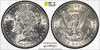 1903 $1 MS66