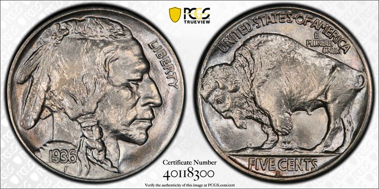 Cert 40118300 - Coin Image