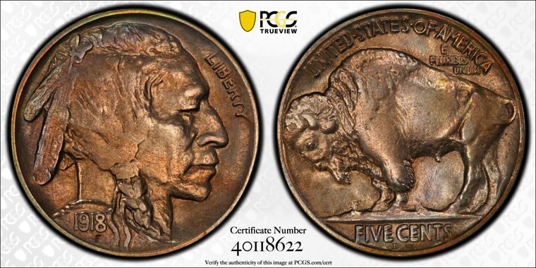 Cert 40118622 - Coin Image