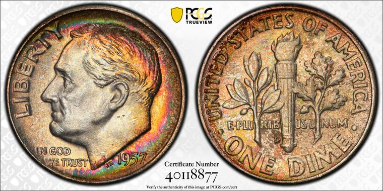 Cert 40118877 - Coin Image