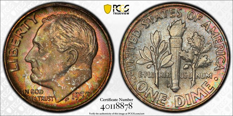 Cert 40118878 - Coin Image