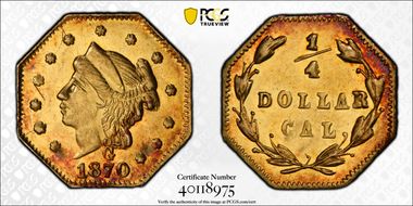 1870 G25C BG-759 MS62