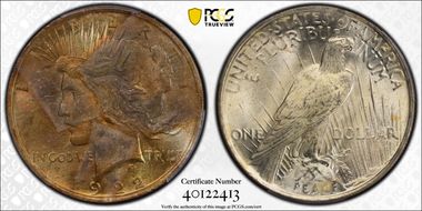 1922 $1 MS63