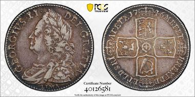 1746 1/2 Cr S-3695A LIMA XF40