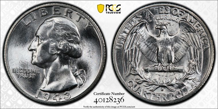 Cert 40128236 - Coin Image