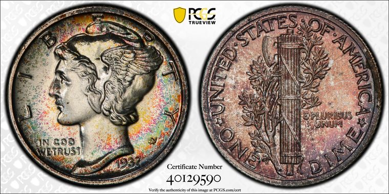 Cert 40129590 - Coin Image