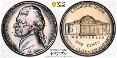 1940 5C Reverse of 1940 PR66