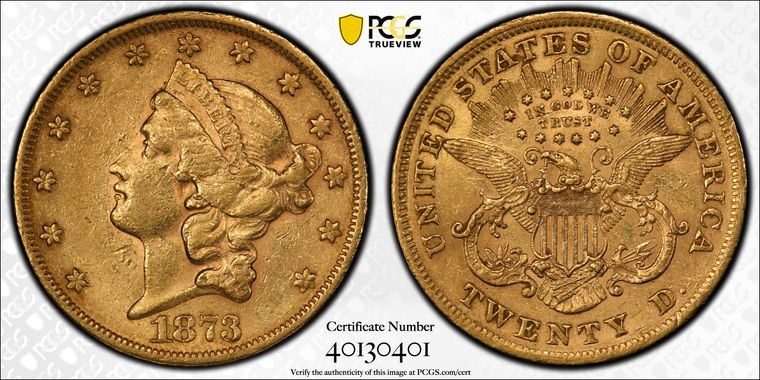 Cert 40130401 - Coin Image