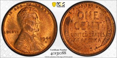 1944-D 1C OMM FS-512 MS63RB