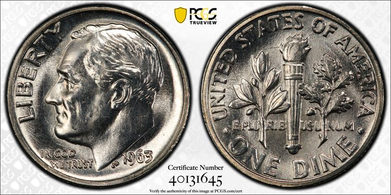 Cert 40131645 - Coin Image