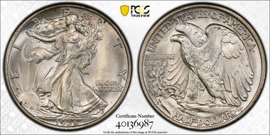 1936-D 50C DDO FS-101 MS67