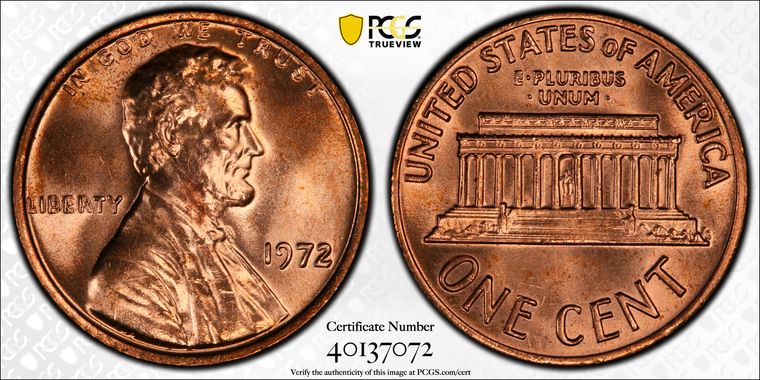 Cert 40137072 - Coin Image