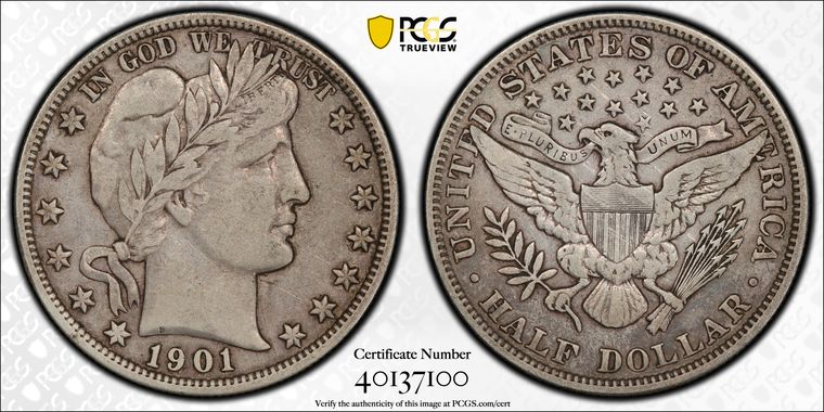 Cert 40137100 - Coin Image