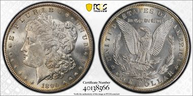 1890-CC $1 MS63