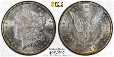 1890-CC $1 MS63