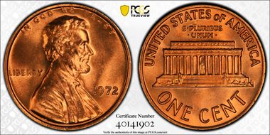 1972 1C MS66RD