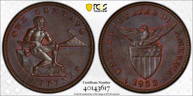 1933-M 1C Allen-2.30a RPD MS64BN