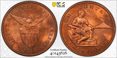 1930-M 1C Allen-2.27b RPD MS64RB