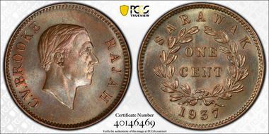 1937-H 1C KM-18 MS64BN