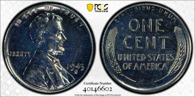 1943-S 1C N1