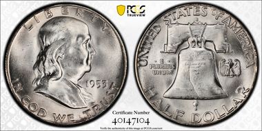 1953-S/S 50C RPM FS-501 MS65