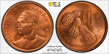 1974 Butut F.A.O. KM-14 MS65RD