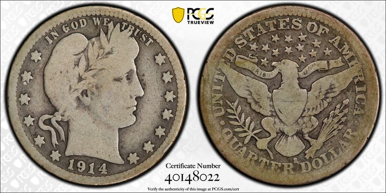 Cert 40148022 - Coin Image