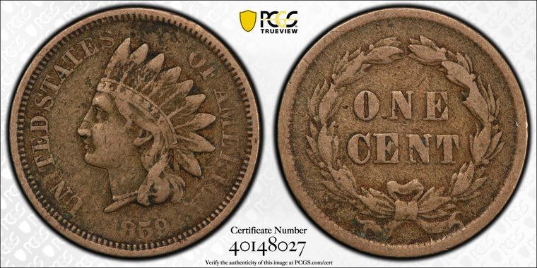 Cert 40148027 - Coin Image