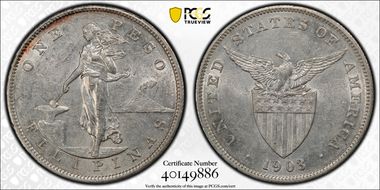 1903 Peso AU58