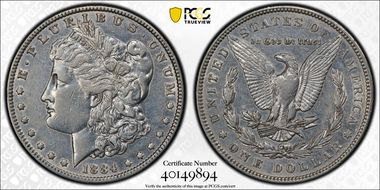 1884 $1 N1